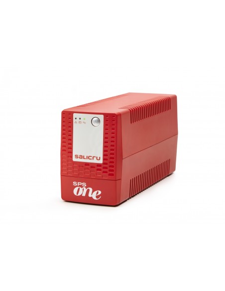 SALICRU SPS 900 IEC â?? Sistema de Alimentación Ininterrumpida (SAI/UPS) de 900 VA Line-interactive (Tipo de tomas IEC) Rojo, Bl
