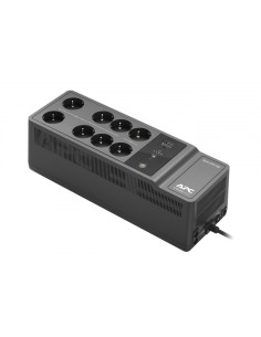APC sistema de alimentación ininterrumpida (UPS) En espera (Fuera de lÍ­nea) 850 VA, 520 W, 8 salidas AC Negro