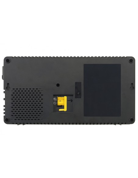 APC sistema de alimentación ininterrumpida (UPS) LÍ­nea interactiva 650 VA, 375 W, 4 salidas AC Negro