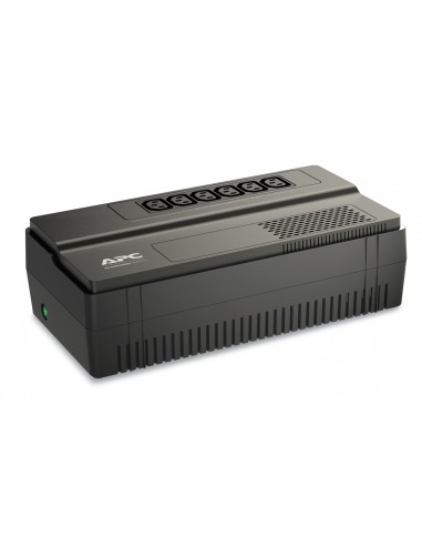 APC sistema de alimentación ininterrumpida (UPS) LÍ­nea interactiva 650 VA, 375 W, 1 salidas AC Negro