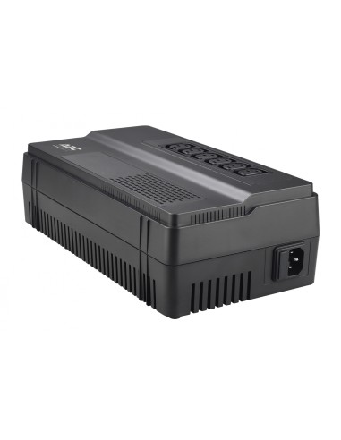 APC sistema de alimentación ininterrumpida (UPS) LÍ­nea interactiva 1000 VA, 600 W, 1 salidas AC Negro