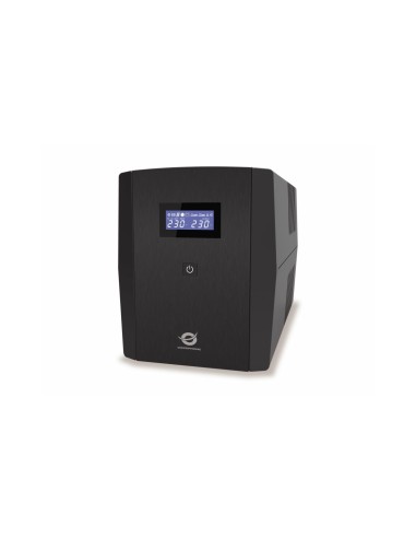 Conceptronic ZEUS08EM sistema de alimentación ininterrumpida (UPS) Línea interactiva 1,5 kVA 900 W 5 salidas AC