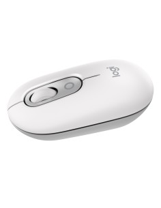 Logitech POP Mouse, ratón inalámbrico Bluetooth compacto y portátil con botones programables y clics discretos, tecnología Easy-