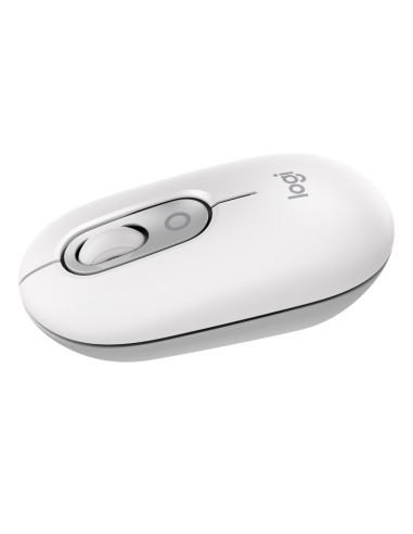Logitech POP Mouse, ratón inalámbrico Bluetooth compacto y portátil con botones programables y clics discretos, tecnología Easy-