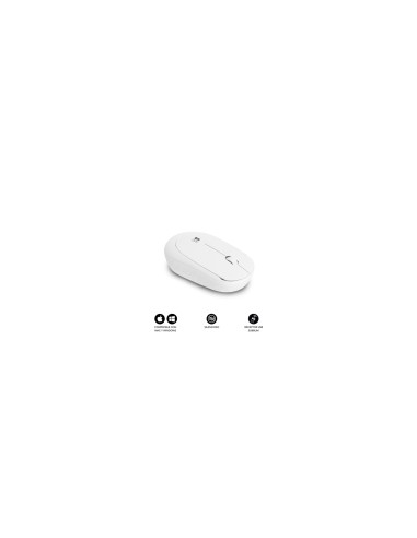 SUBBLIM Ratón Business Plus Silencioso inalámbrico 2.4G 1200 DPI Blanco