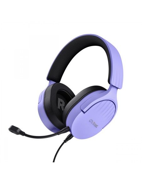 Trust GXT 489P FAYZO Auriculares Alámbrico Diadema Juego Negro, Púrpura
