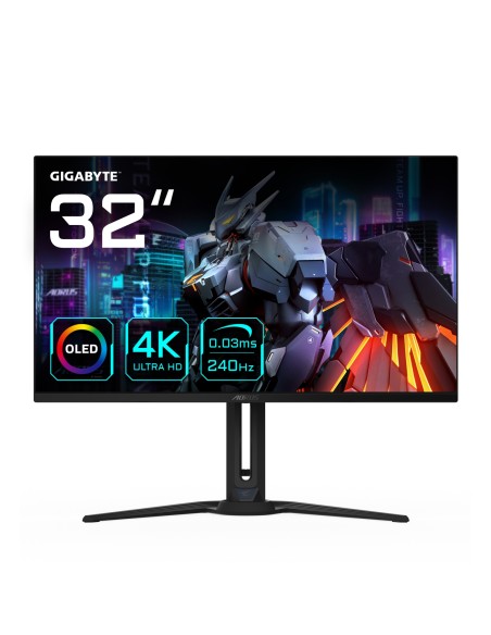 Gigabyte AORUS FO32U2 31.5" QD-OLED UltraHD 4K 240Hz FreeSync Premium Monitor