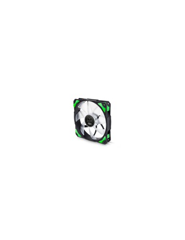 VENTILADOR CAJA NOX HUMMER H-FAN 120 LED VERDE NXHUMMERF120LG