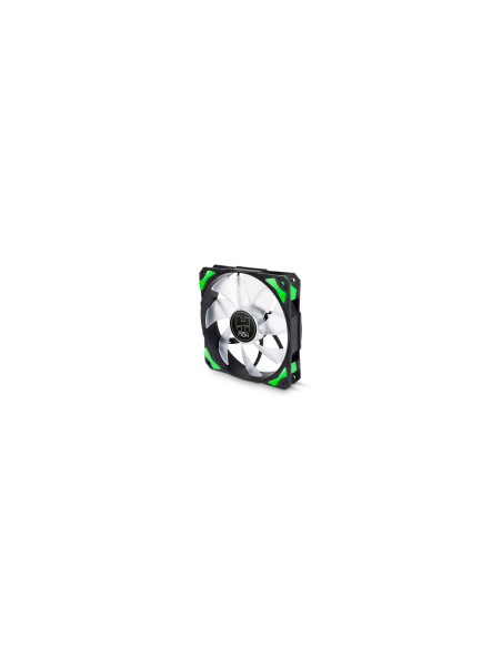 VENTILADOR CAJA NOX HUMMER H-FAN 120 LED VERDE NXHUMMERF120LG