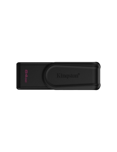 Kingston Technology DataTraveler Exodia S 64GB Portable USB 3.2 Gen 1 (Black/Black)