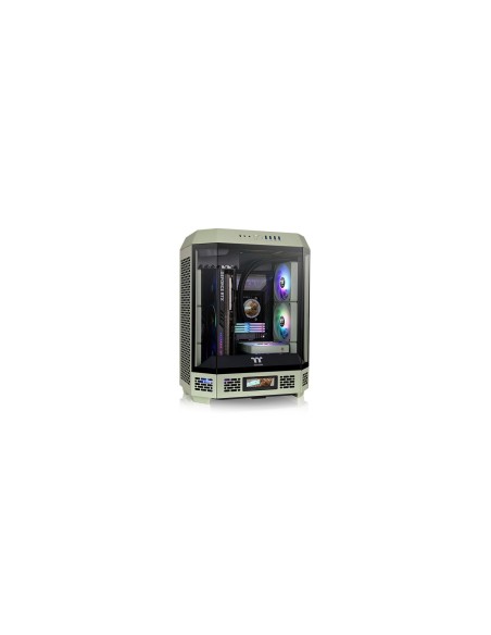 Thermaltake CA-1Z1-00MEWN-00 carcasa de ordenador Midi Tower Verde claro