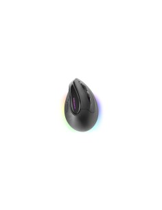 Mars Gaming MM-SK, Ratón Gaming Inalámbrico Vertical, Diseño Ergonómico, Iluminación RGB Chroma, Sensor Óptico Pixart 8400DPI, S