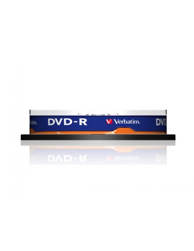 DVD-R VERBATIM 10 UNIDADES 4.7GB 16X 43523