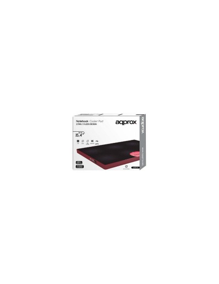SOPORTE PORTATIL APPROX 15.4p ROJA-NEGRA APPNBC05R