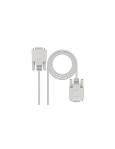 Nanocable CABLE SERIE RS232 DB9/M-DB9/H 1.8 M