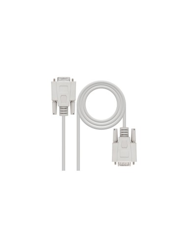 Nanocable CABLE SERIE RS232 DB9/M-DB9/H 1.8 M