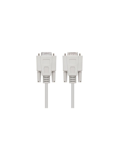 Nanocable CABLE SERIE RS232 DB9/M-DB9/H 1.8 M
