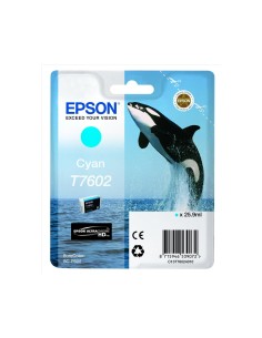 CARTUCHO EPSON T7605 CIAN C13T76024010