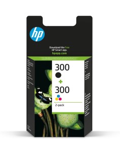 HP 300 Cartucho Tinta Original Negro y Tricolor Pack