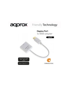ADAPTADOR DISPLAY PORT A HDMI APPROX APPC16