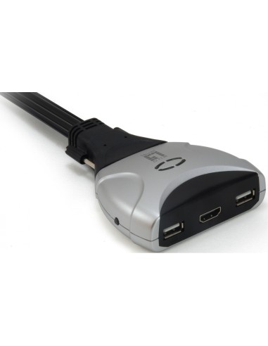 KVM LEVEL ONE SWITCH 2 PUERTOS HDMI USB KVM-0290