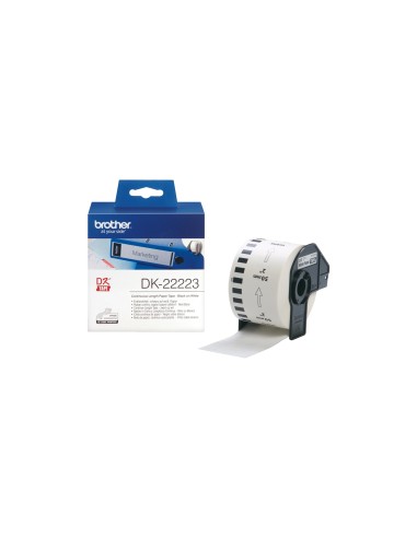 CINTA BROTHER DK22223 PAPEL CONTINUO BLANCO 50x30,48mm