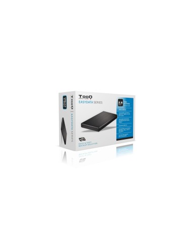 CAJA 2.5 TOOQ SATA USB 3.0 NEGRO TQE-2522B