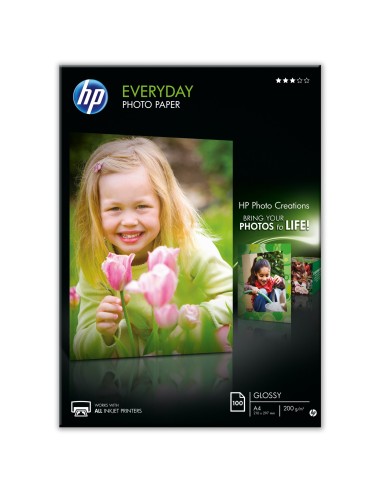 PAPEL HP GLOSSY PREMIUM A4 100 HOJAS Q2510A