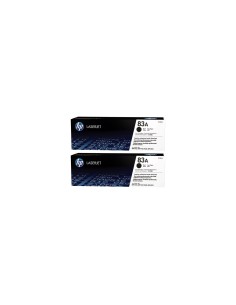 TONER HP 83A NEGRO PACK 2 UD CF283AD