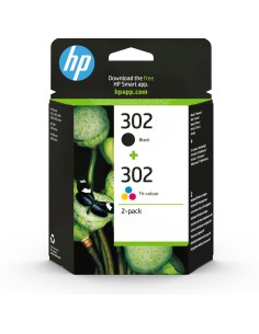 HP 302 Cartucho Tinta Original Pack Negro/Color