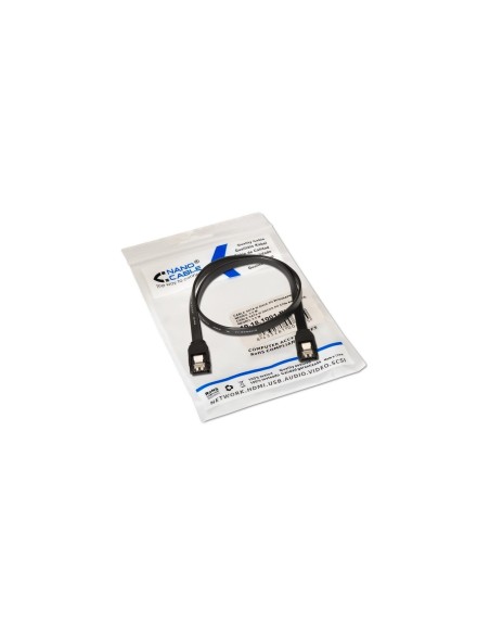 CABLE SATA III M A SATA III M 0.5MT NANOCABLE 10.18.1001-BK