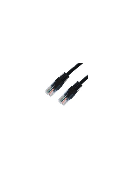 LATIGUILLO RJ45 CAT-5E UTP 5MT NANOCABLE NEGRO 10.20.0105-BK