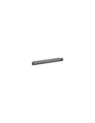 EQUIP PATCH PANEL VACIO CAT.6 APANTALLADO 24 PUERTOS KEYSTONE 1U 769124