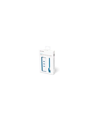 ADAPTADOR ETHERNET USB  3.0 TP-LINK UE330 DE USB3.0 A ETHERNET GIGABIT CON HUB 3P USB3.0