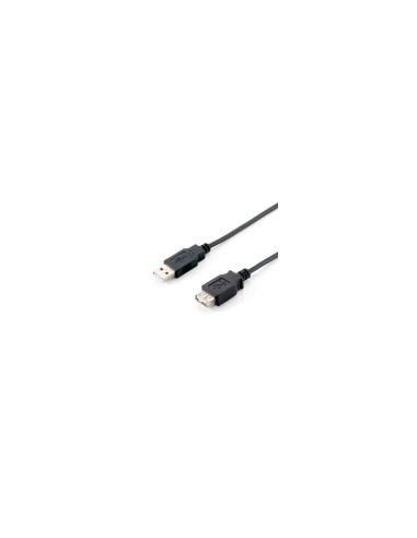 CABLE USB A M A USB A H 1.8MT EQUIP NEGRO 128850