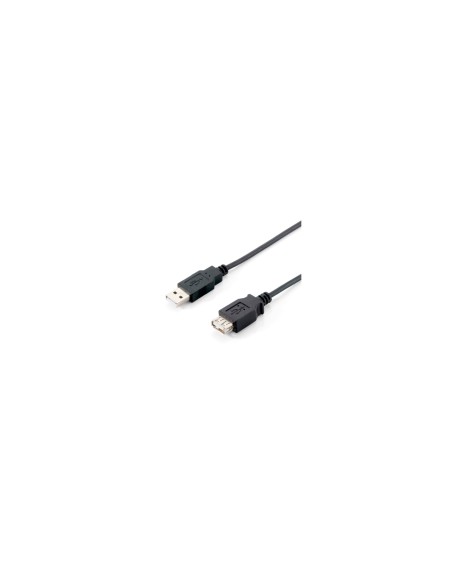 CABLE USB A M A USB A H 1.8MT EQUIP NEGRO 128850