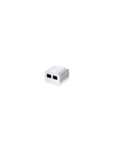 ROSETA RJ45 CAT-6 2 TOMAS EQUIP BLANCO 235212