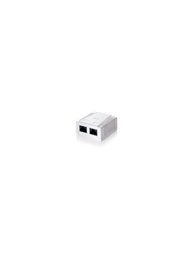 ROSETA RJ45 CAT-6 2 TOMAS EQUIP BLANCO 235212