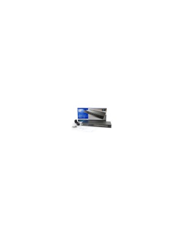 SWITCH LEVEL ONE 24 PUERTOS 10/100 NEGRO FSW-2450