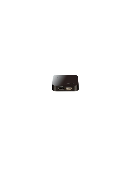 HUB D-LINK 4 PUERTOS USB 2.0 NEGRO DUB-H4