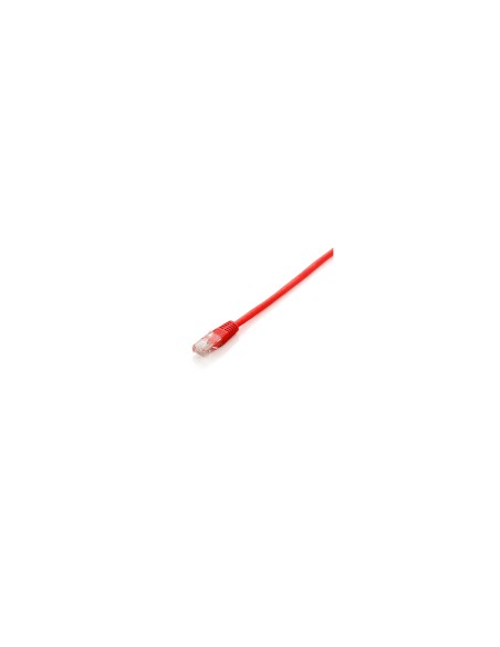 LATIGUILLO RJ45 CAT-6 UTP 0.25MT EQUIP ROJO 625423