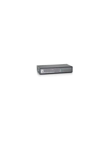 SWITCH LEVEL ONE 8P 10/100 NEGRO GEU-0822