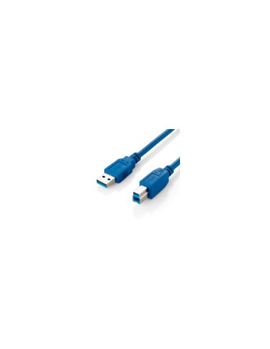 CABLE USB A M A USB B M EQUIP AZUL 128291