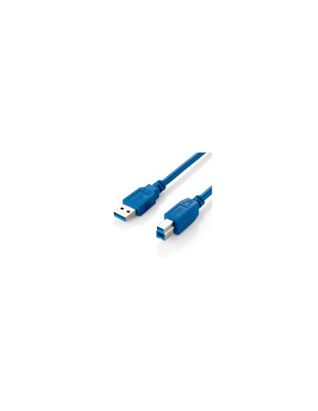CABLE USB A M A USB B M EQUIP AZUL 128291