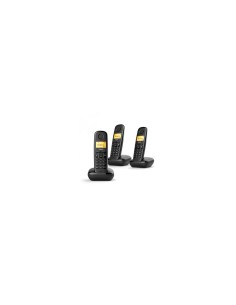 TELEFONO INALAMBRICO GIGASET A170 TRIO NEGRO L36852-H2802-D211