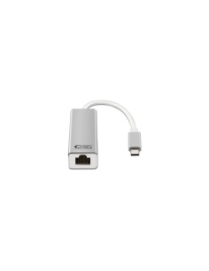 ADAPTADOR CONVERSOR USB C M A ETHERNET GIGABIT 10/100/1000 H 0.20MT NANOCABLE BLANCO 10.03.0402