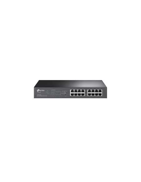 SWITCH TP-LINK 16PTOS POE NEGRO TL-SG1016PE