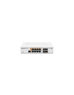 SWITCH MIKROTIK 8PTOS GIGABIT 4PTOS SFP BLANCO CRS112-8P-4S-IN