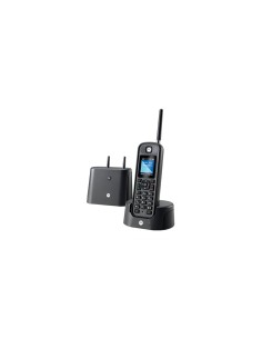 TELEFONO MOTOROLA O201 DECT LARGO ALCANCE NEGRO E52000X60T1GEF03