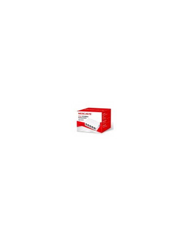 SWITCH MERCUSYS 5 PTOS 10/100 BLANCO MS105